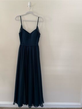 Elegant Azazie Spaghetti-Strap Maxi Dress